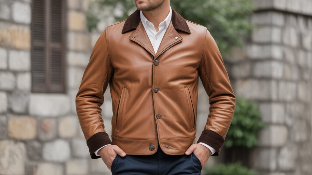  rifugio napoli deerskin jacket​
