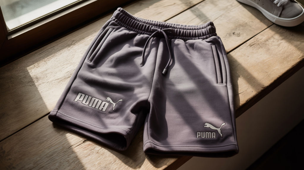 Puma Men’s Embossed Logo Fleece Shorts