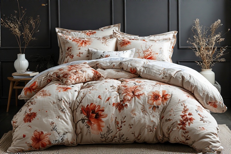 Intelligent Design Thea Floral Duvet Cotton Full
