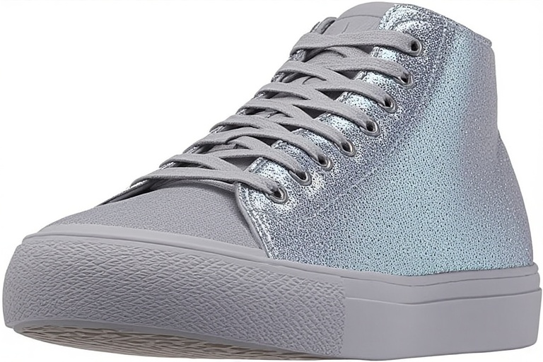 Steve Madden grey iridescent tennis shoes for men

