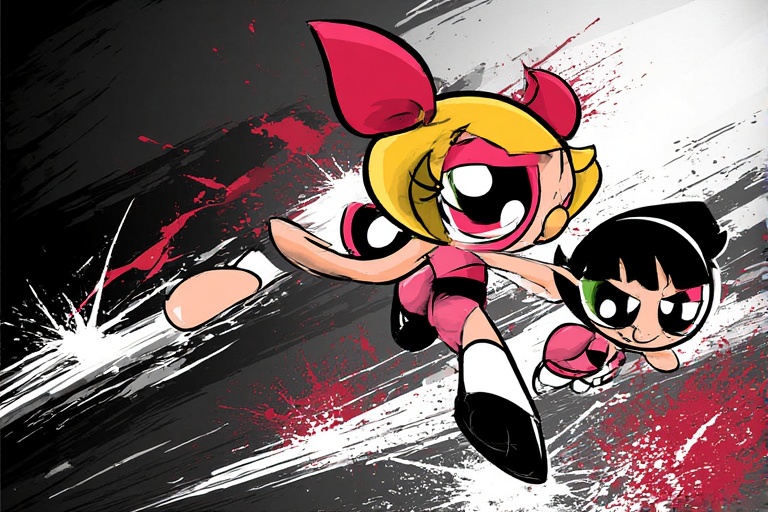 Powerpuff Girls Jack1set2 Vector