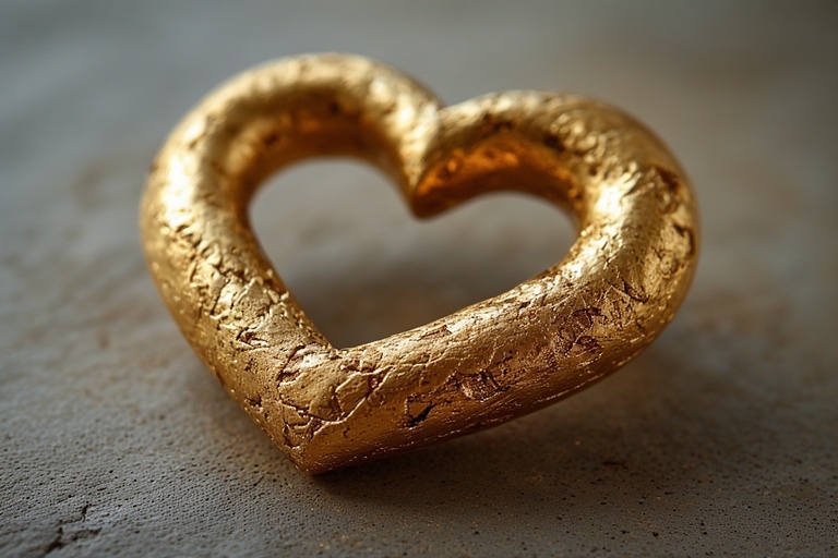 Gold Heart
